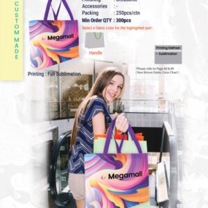 Rpet woven bag full colour sublimation