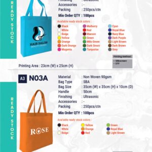 N01 woven bag