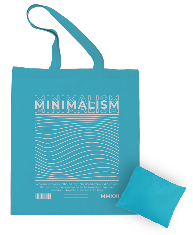 L03A 210d Nylon Foldable Bag with printing